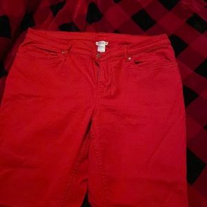 Venus Red Jeans